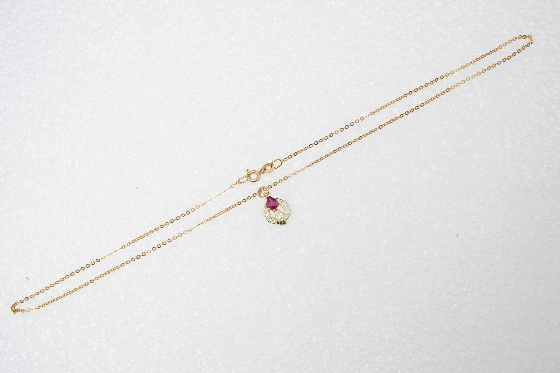 A ruby pendant